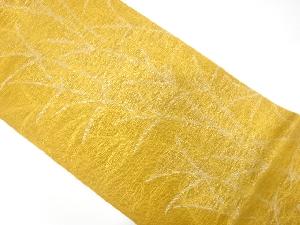 アンティーク　紗ススキ模様織り出し全通袋帯(材料)